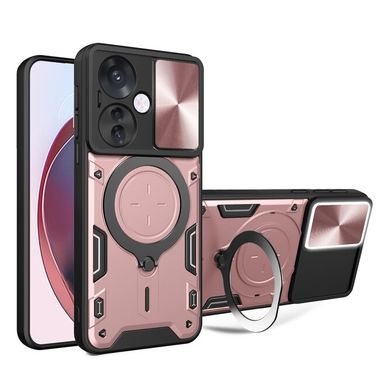 Kryt Magnetic Holder Armor Sliding na OPPO Reno11 F 5G - Ružová