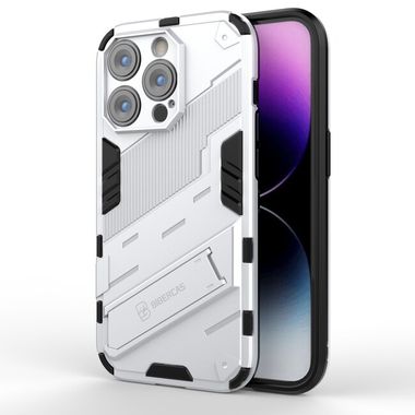 Kryt Punk Armor na iPhone 14 Pro Max - Biela