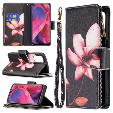 Multifunkčné peňaženkové puzdro na Oppo A54 5G - Lotus