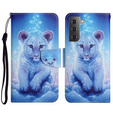 Peňaženkové 3D puzdro PATTERN na Samsung Galaxy S23 5G – Maly leopard
