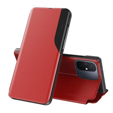 Peňaženkové kožené puzdro Attraction na Xiaomi Redmi 13C - Červená