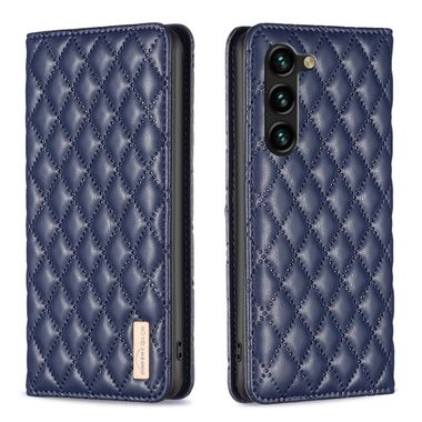 Peňaženkové kožené puzdro Diamond Flip na Samsung Galaxy S24 Plus 5G - Modrá