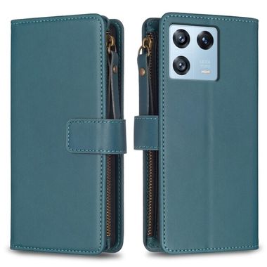 Peňaženkové puzdro Zipper na Xiaomi 13 Pro - Zelená