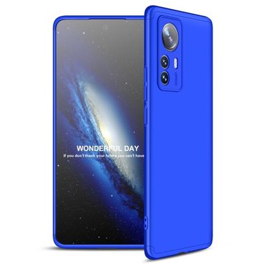 Plastový kryt GKK na Xiaomi 12 Pro - Modrá