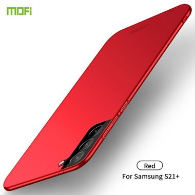 Plastový kryt MOFI na Samsung Galaxy S21 Plus 5G - Červená
