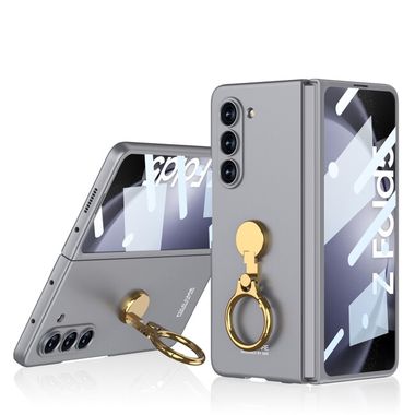 Ring Holder kryt GKK Triaxial na Samsung Galaxy Z Fold5 - Šedá