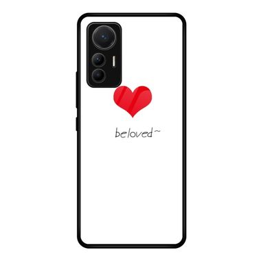 Sklenený kryt Xiaomi 12 Lite – Červené srdce